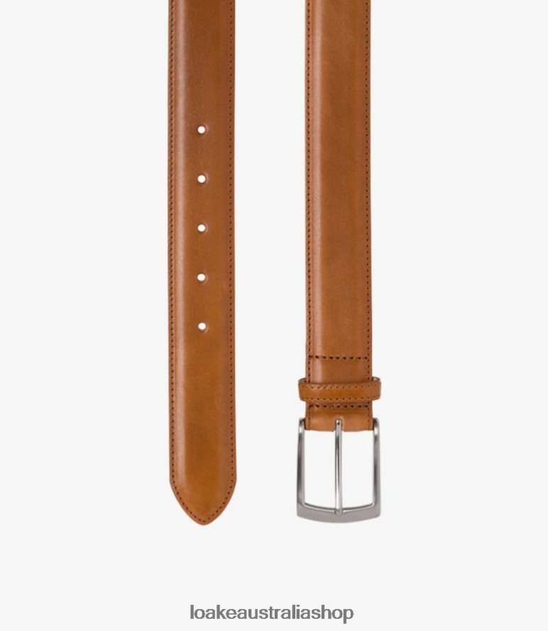 AU Loake Henry Belt Accessories Tan 00L200212