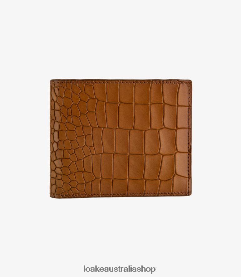 AU Loake Lombard Wallet Leather Tan 00L200231