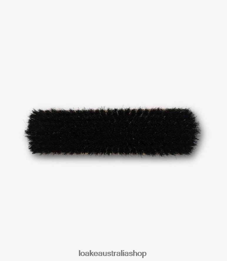 AU Loake Large Horsehair Brush Shoe Care Black 00L200280