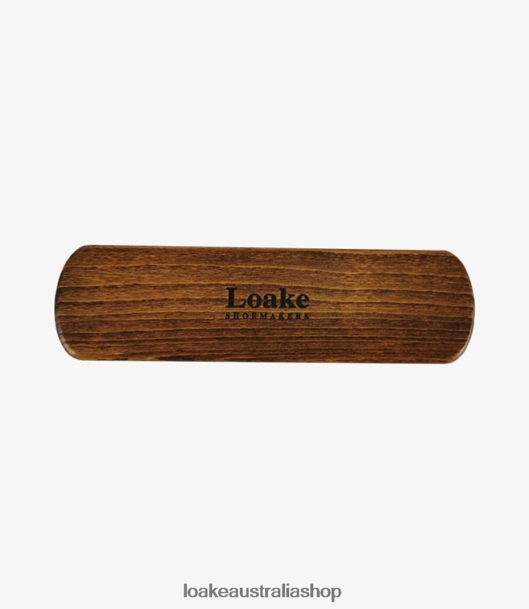 AU Loake Large Horsehair Brush Shoe Care Natural 00L200279