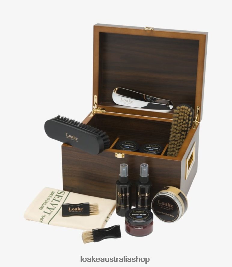 AU Loake Luxury Valet Box Shoe Care Classic 00L200266