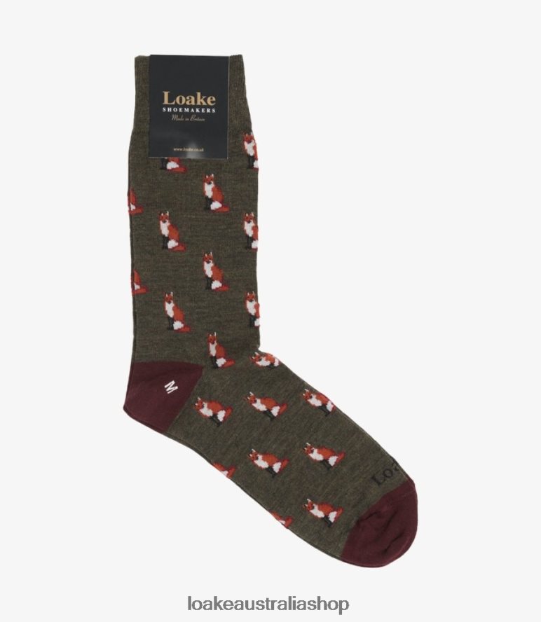 AU Loake Fox Socks Accessories Brown 00L200264