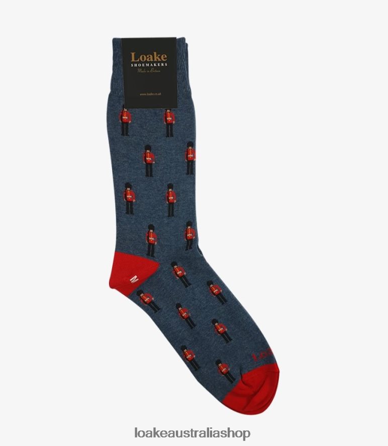 AU Loake Guard Socks Accessories Blue 00L200256