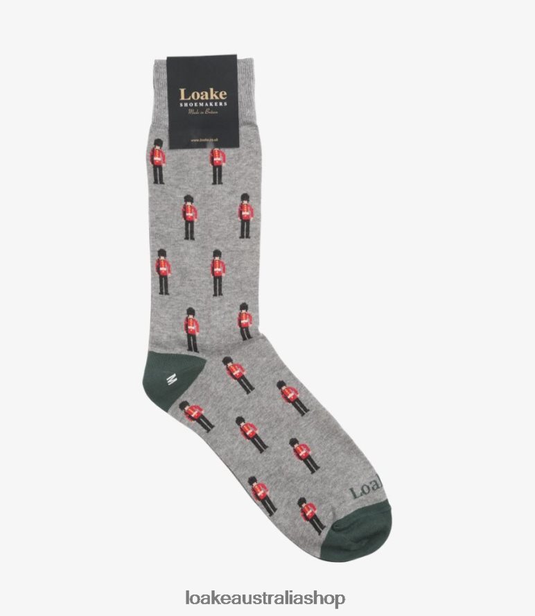 AU Loake Guard Socks Accessories Grey 00L200260