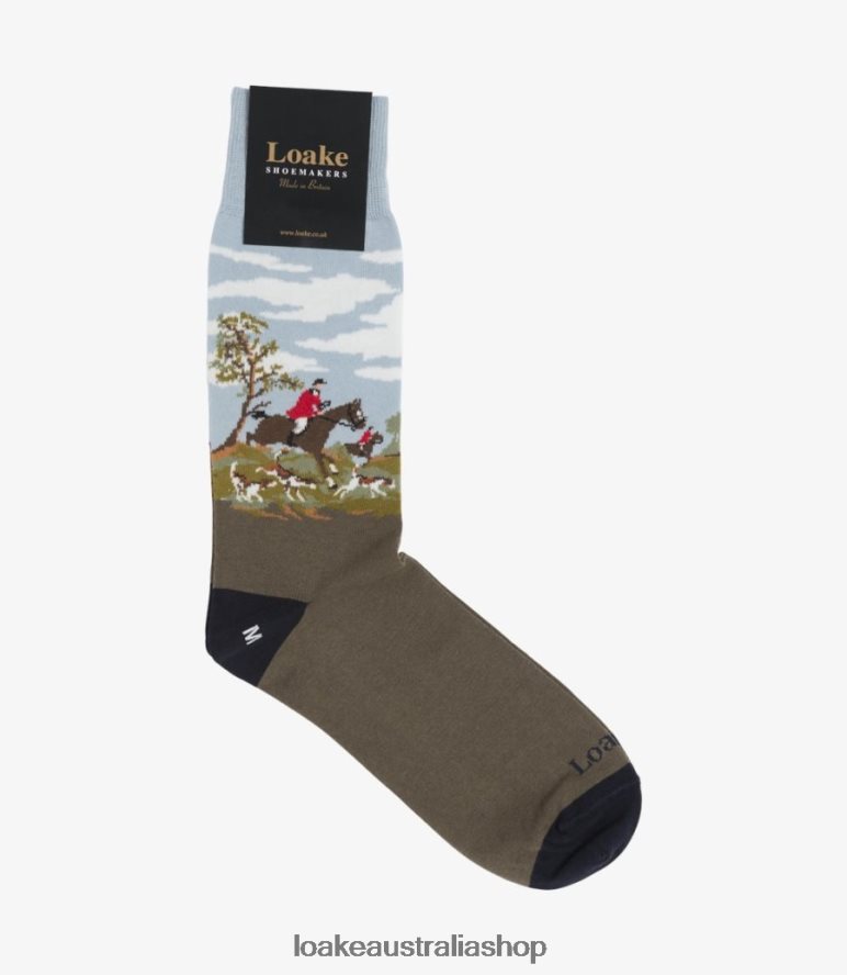AU Loake Horse Socks Accessories Multi Colour 00L200263