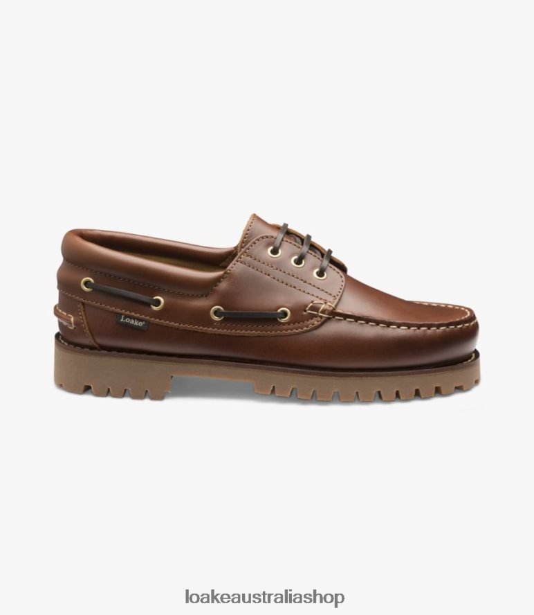 AU Loake 522 Boat Shoes Brown 00L20080