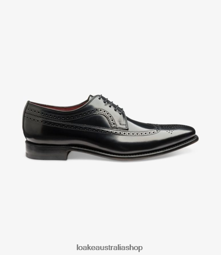 AU Loake Clint Brogues Black 00L20022