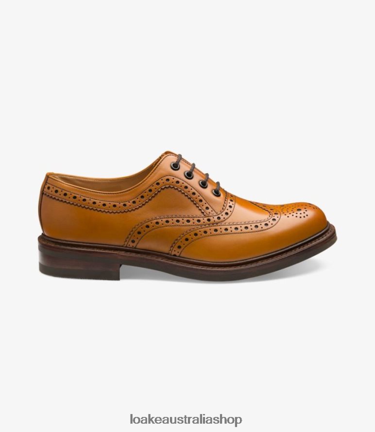 AU Loake Edward Brogues Tan 00L2003