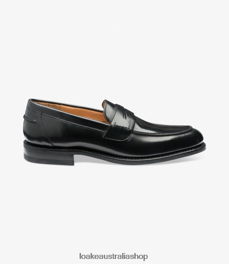 AU Loake 356 Loafers Black 00L20060