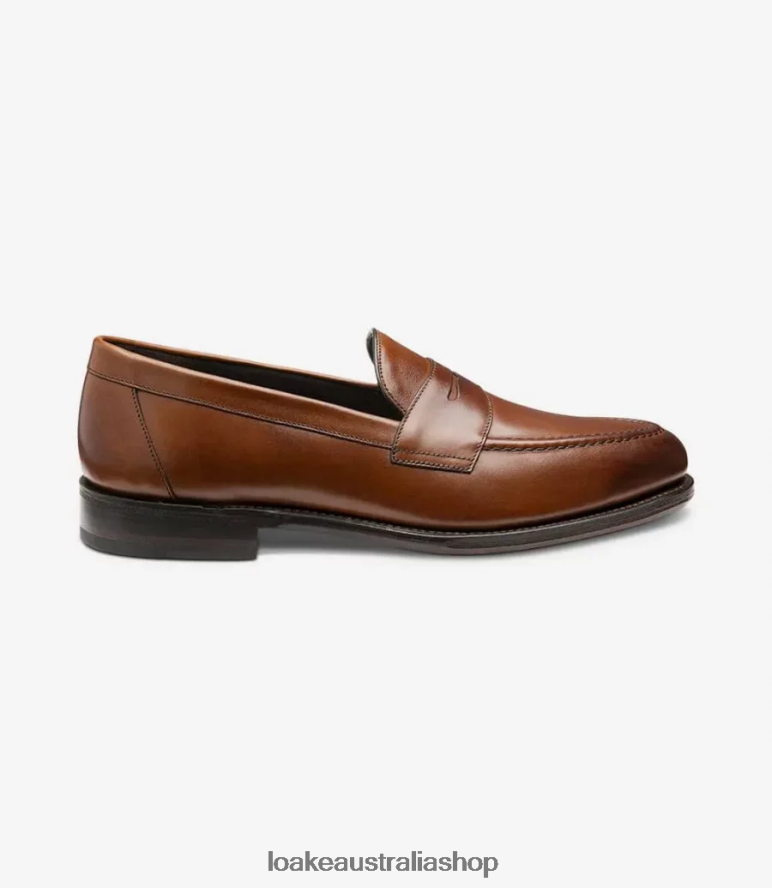 AU Loake Hornbeam Loafers Mahogany 00L20045