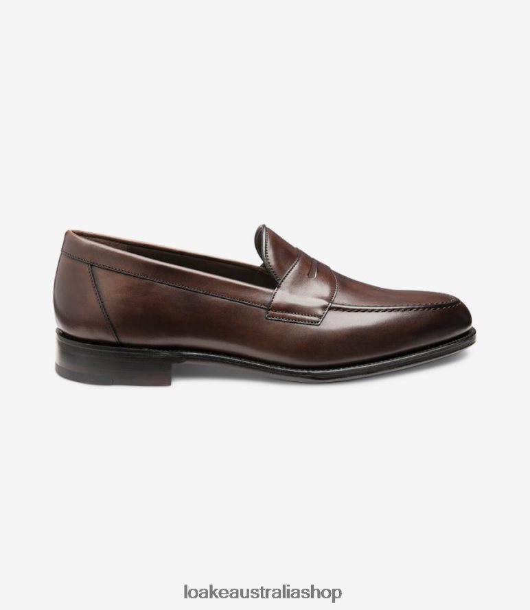 AU Loake Hornbeam Loafers Scorched Walnut 00L20046