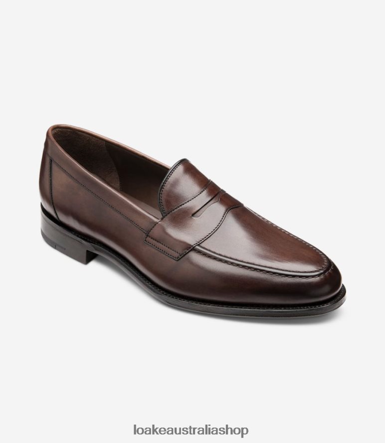 AU Loake Hornbeam Loafers Scorched Walnut 00L20046