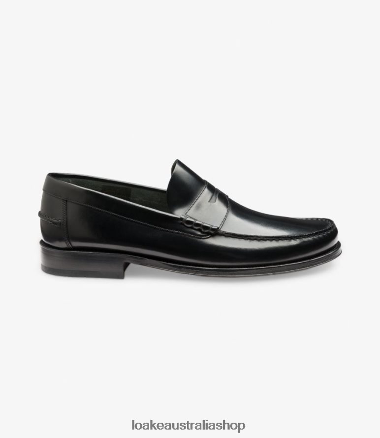 AU Loake Princeton Loafers Black 00L20062