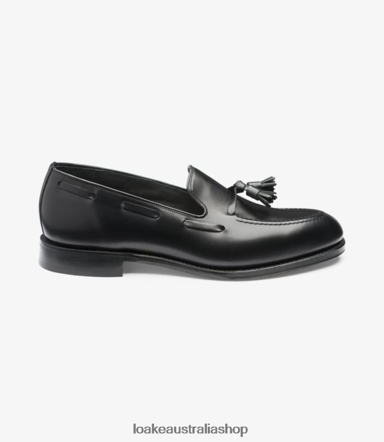 AU Loake Russell Loafers Black 00L20048