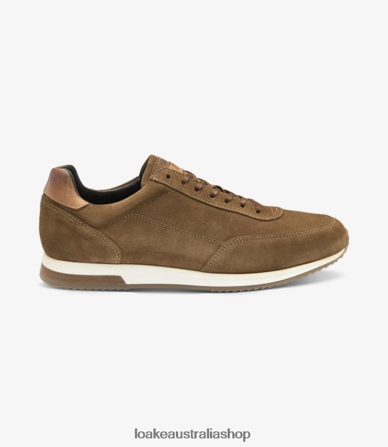 AU Loake Bannister Trainers & Sneakers Tan Suede 00L20040