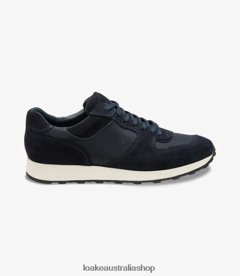 AU Loake Foster Trainers & Sneakers Navy 00L20037