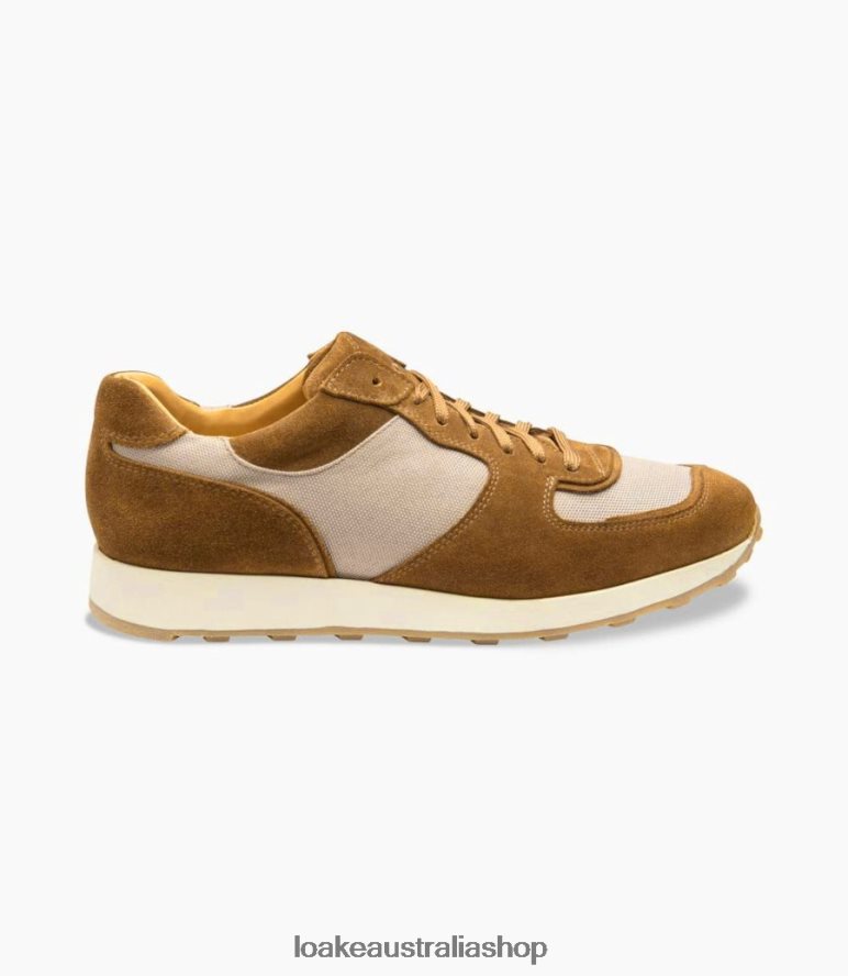 AU Loake Foster Trainers & Sneakers Tan Suede 00L20035