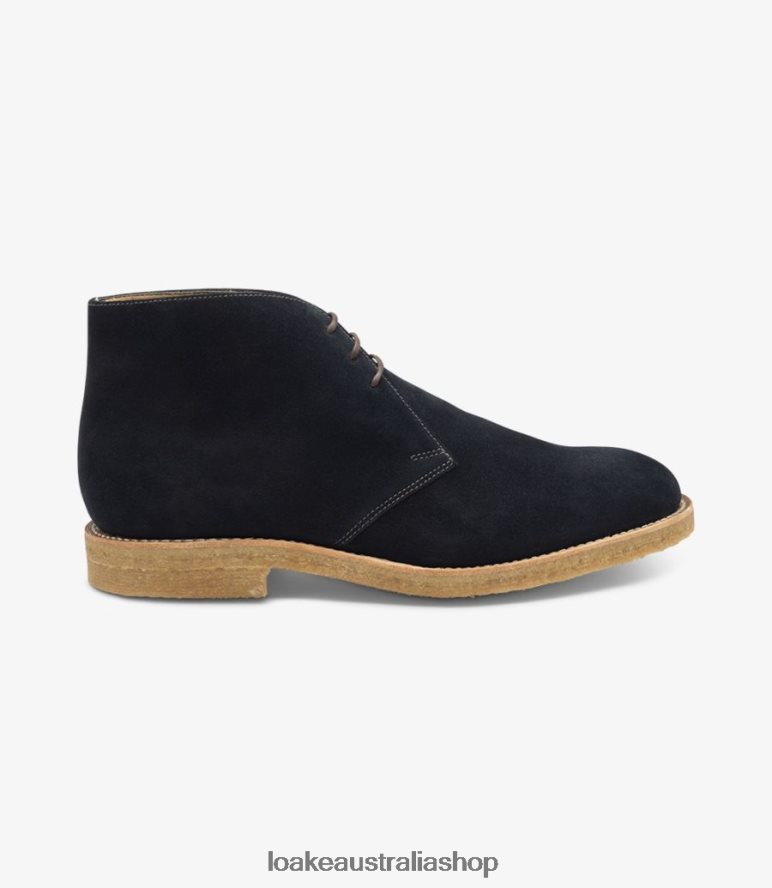 Navy Suede