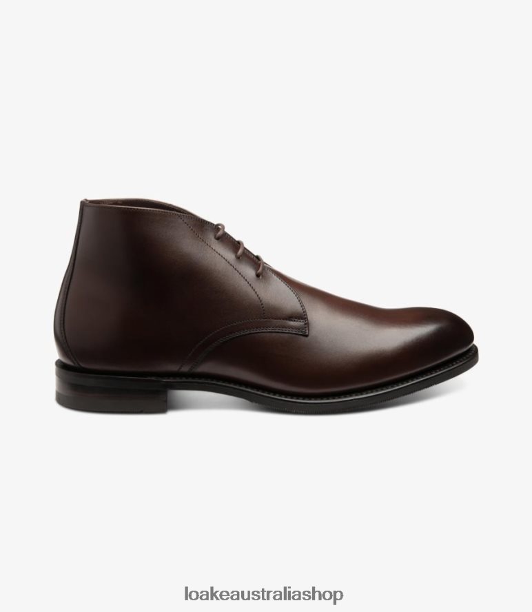 AU Loake Deangate Boots Scorched Walnut 00L200106