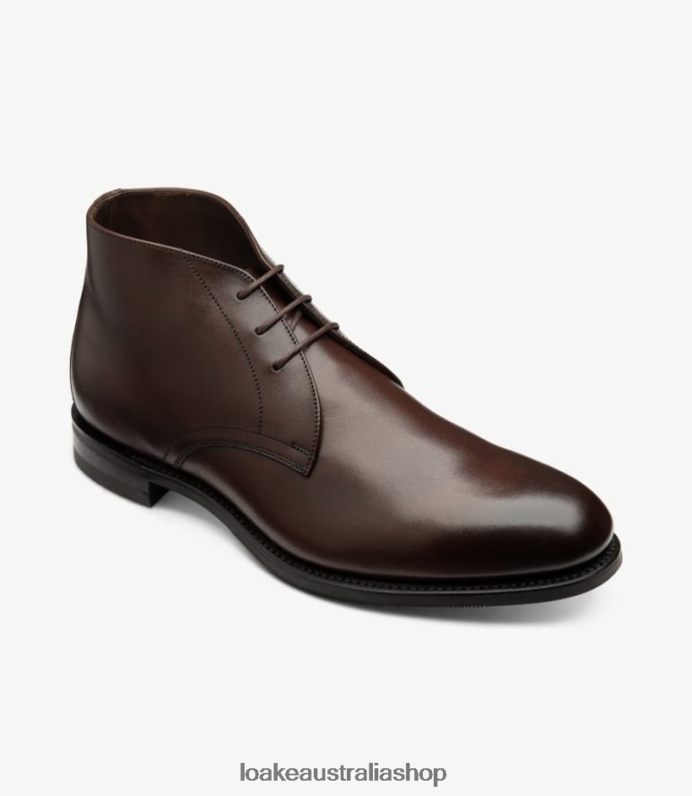 AU Loake Deangate Boots Scorched Walnut 00L200106